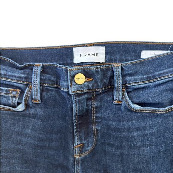 Frame Women's Le Garcon Low Rise Jeans Size 24 - Picture 3 of 7